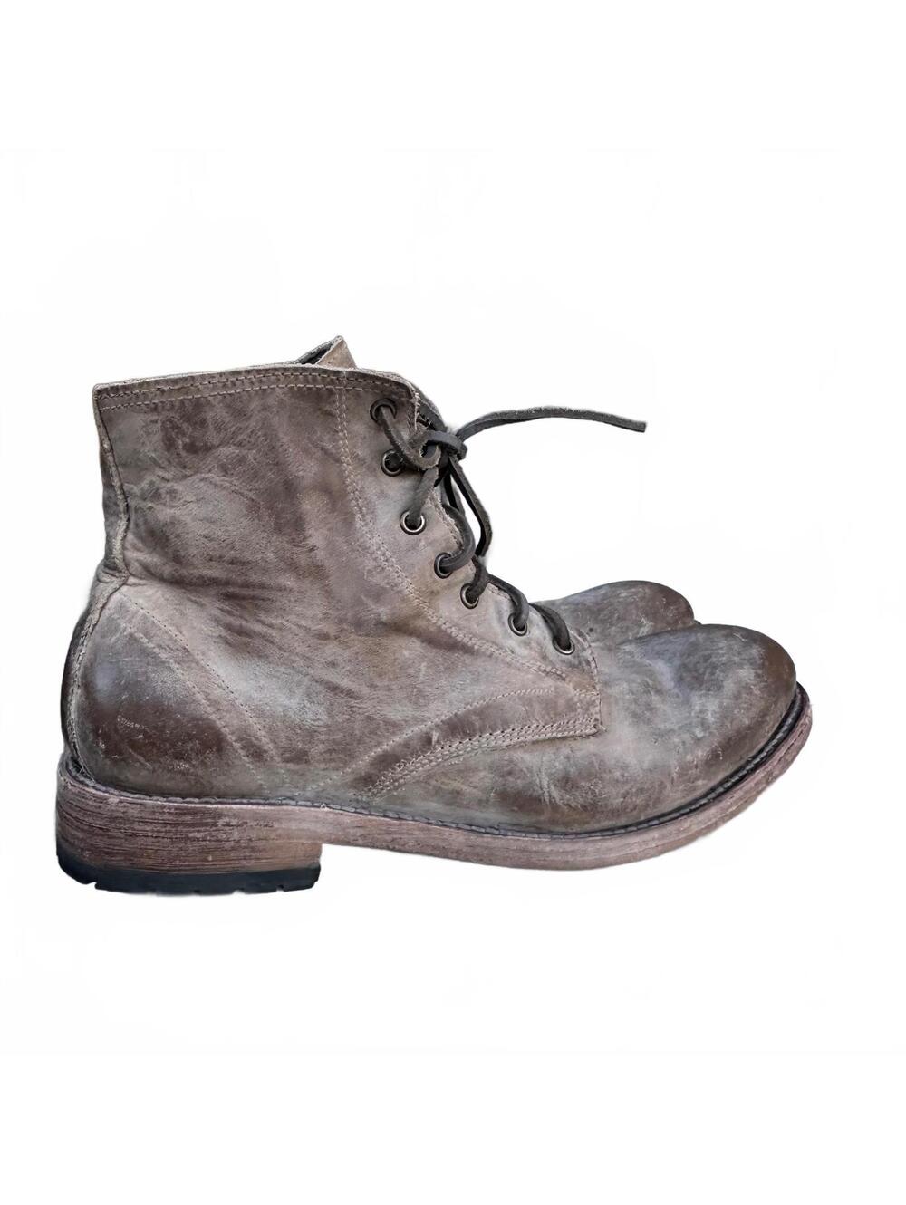 Freebird Pendleton Low Heeled Leather Boot Tan Size 13